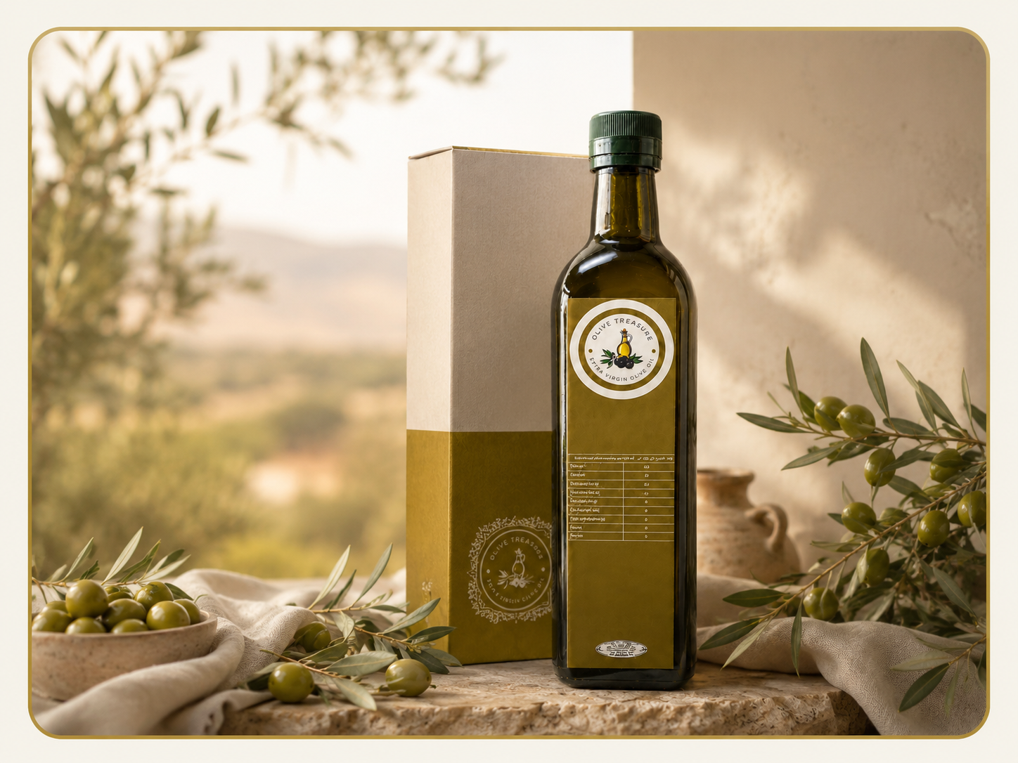 شجرة زيتون ومصدر زيت Olive Treasure